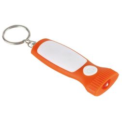 Mithras - Schlüsselanhänger - weiß, orange