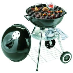 Master - Runder Barbecue-Grill - schwarz