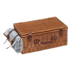 Madison Park - Picknickkorb - braun, blau, beige