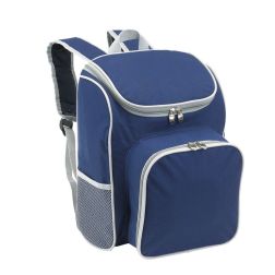 Outside - Picknick-Rucksack - blau, grau